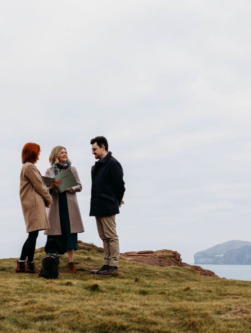 Bass Rock Wedding Vow Renewal